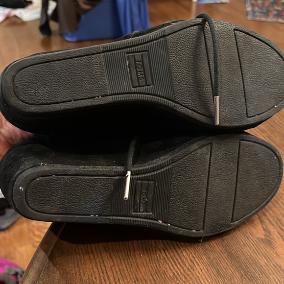 Toms Black Wedges size 8 - Picture 7 of 7